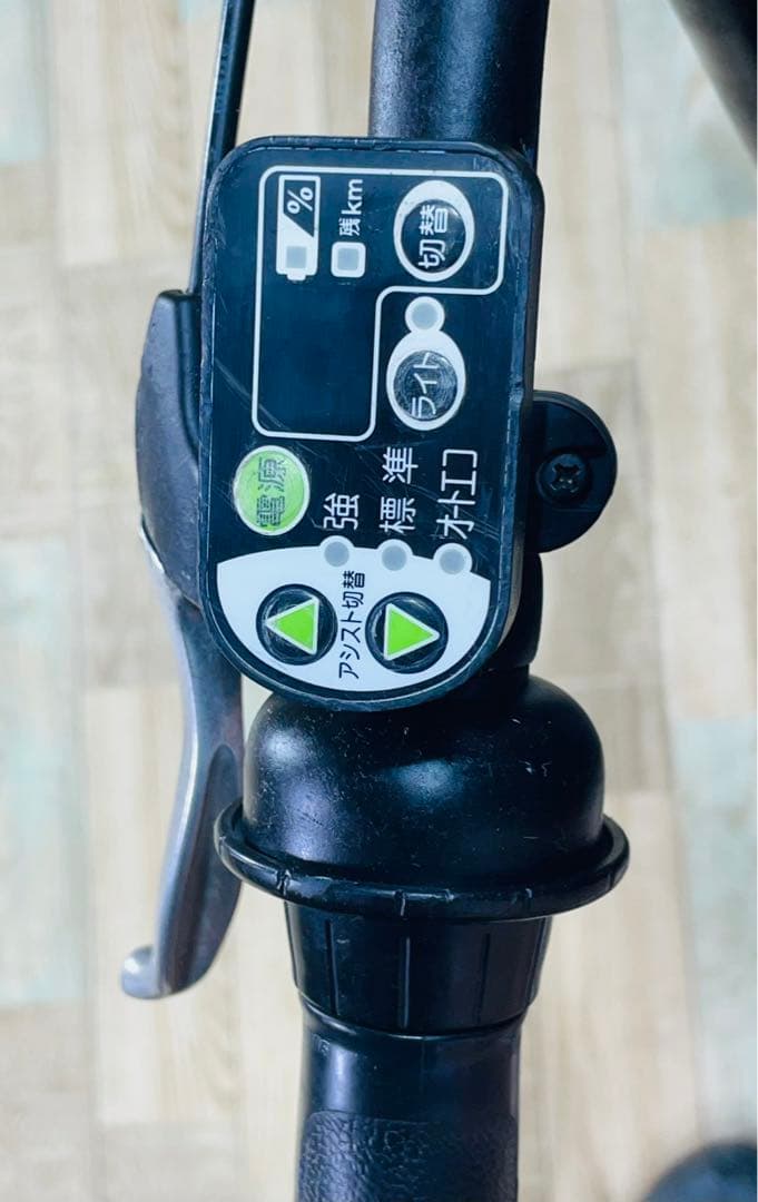 K2242 電動自転車ブリヂストン子供乗せ 20インチ ブルー 8.9Ah