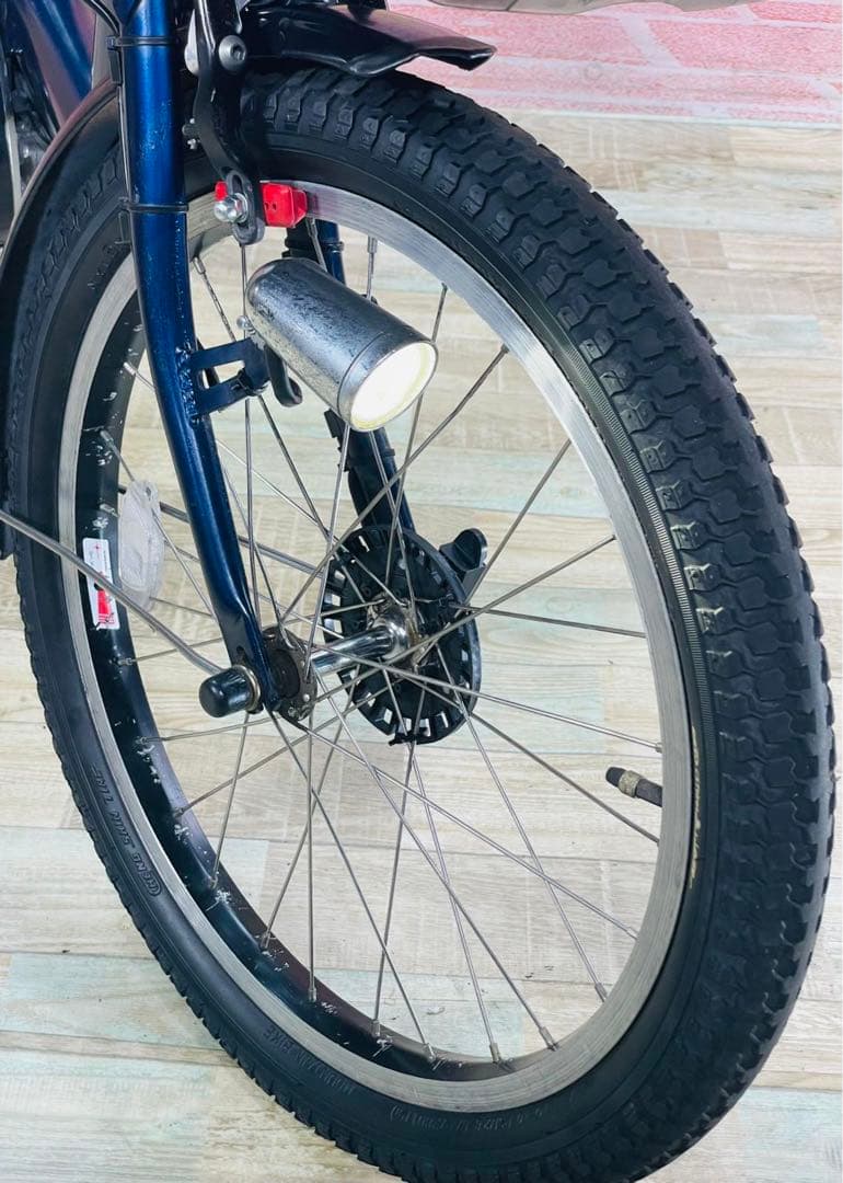 K2242 電動自転車ブリヂストン子供乗せ 20インチ ブルー 8.9Ah