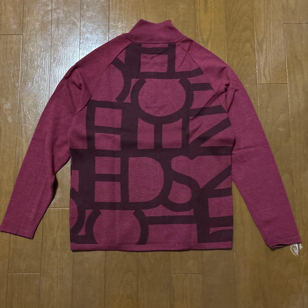 【新品未使用】 DESCENTE GOLF タイポグラフィモチーフ セーター