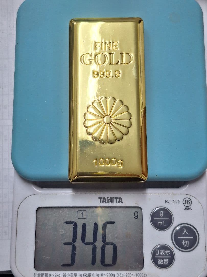 【大型金塊】ゴールドバー