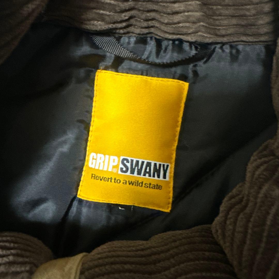 GRIP SWANY ブラウン ダウンベスト