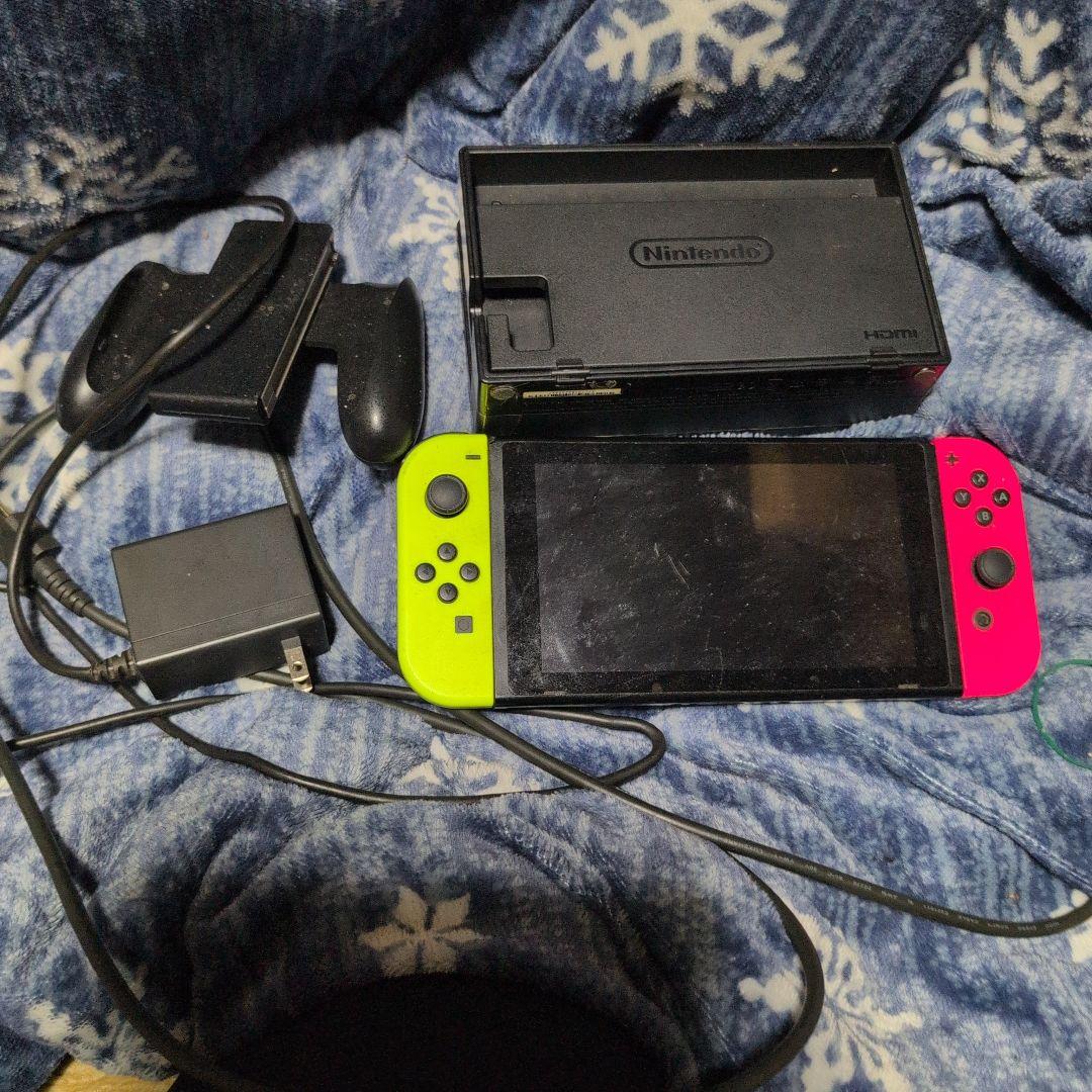 Nintendo Switch ネオンピンク・ネオンイエロー 本体