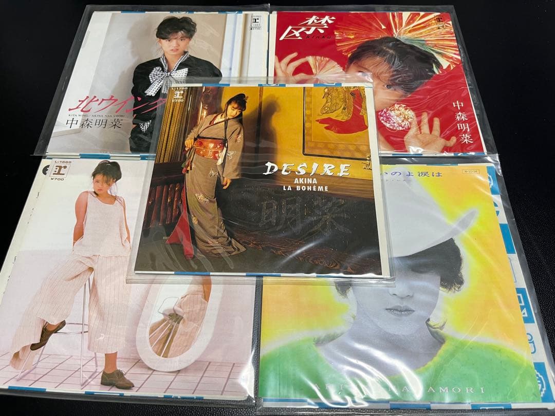 中森明菜 シングルレコード 13枚セット