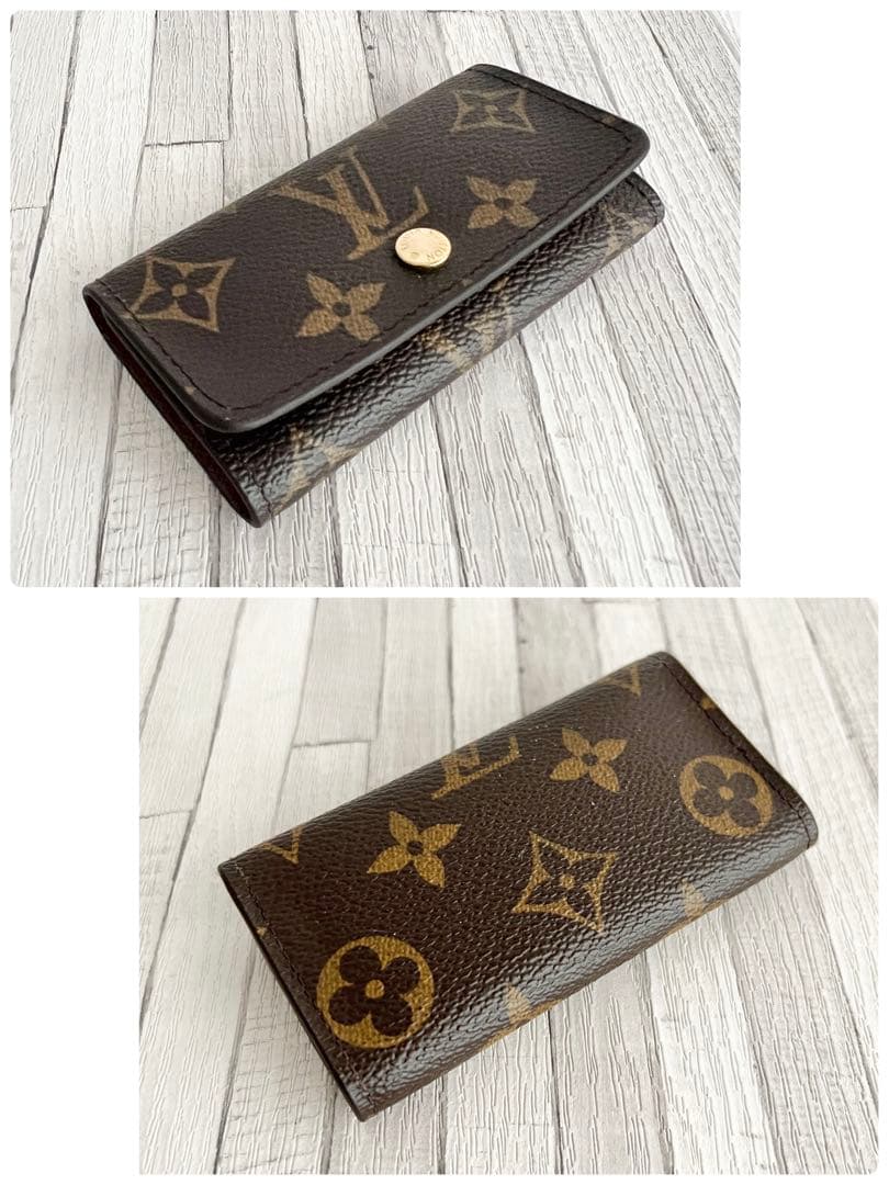 【美品/交渉不可】ルイヴィトン　キーケース　4連　モノグラム　ミュルティクレ4