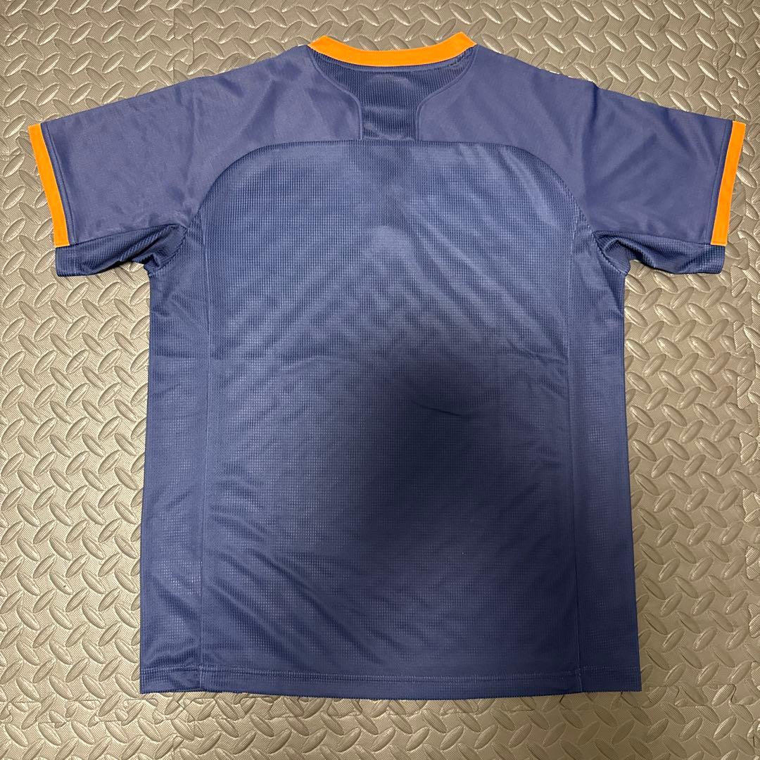YONEX バドミントン ゲームシャツ JP L ネイビー/オレンジ