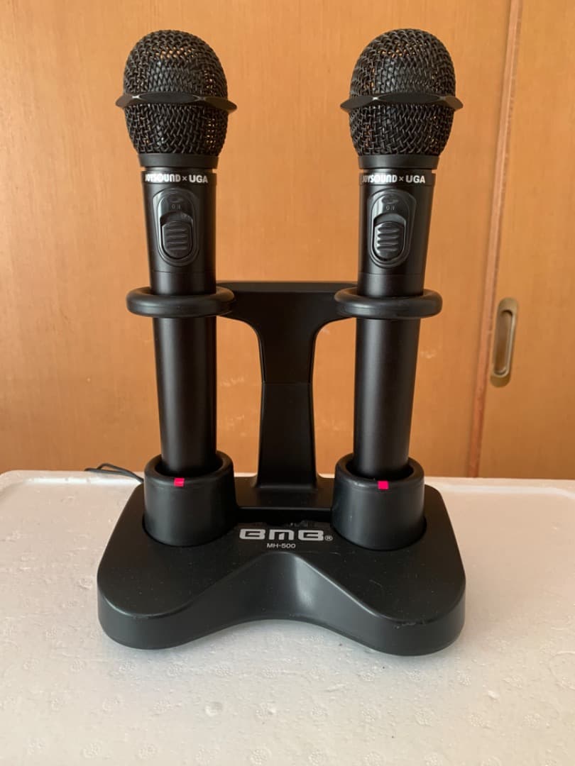 BMB★WM-610　赤外線ワイヤレスマイク 2本セット