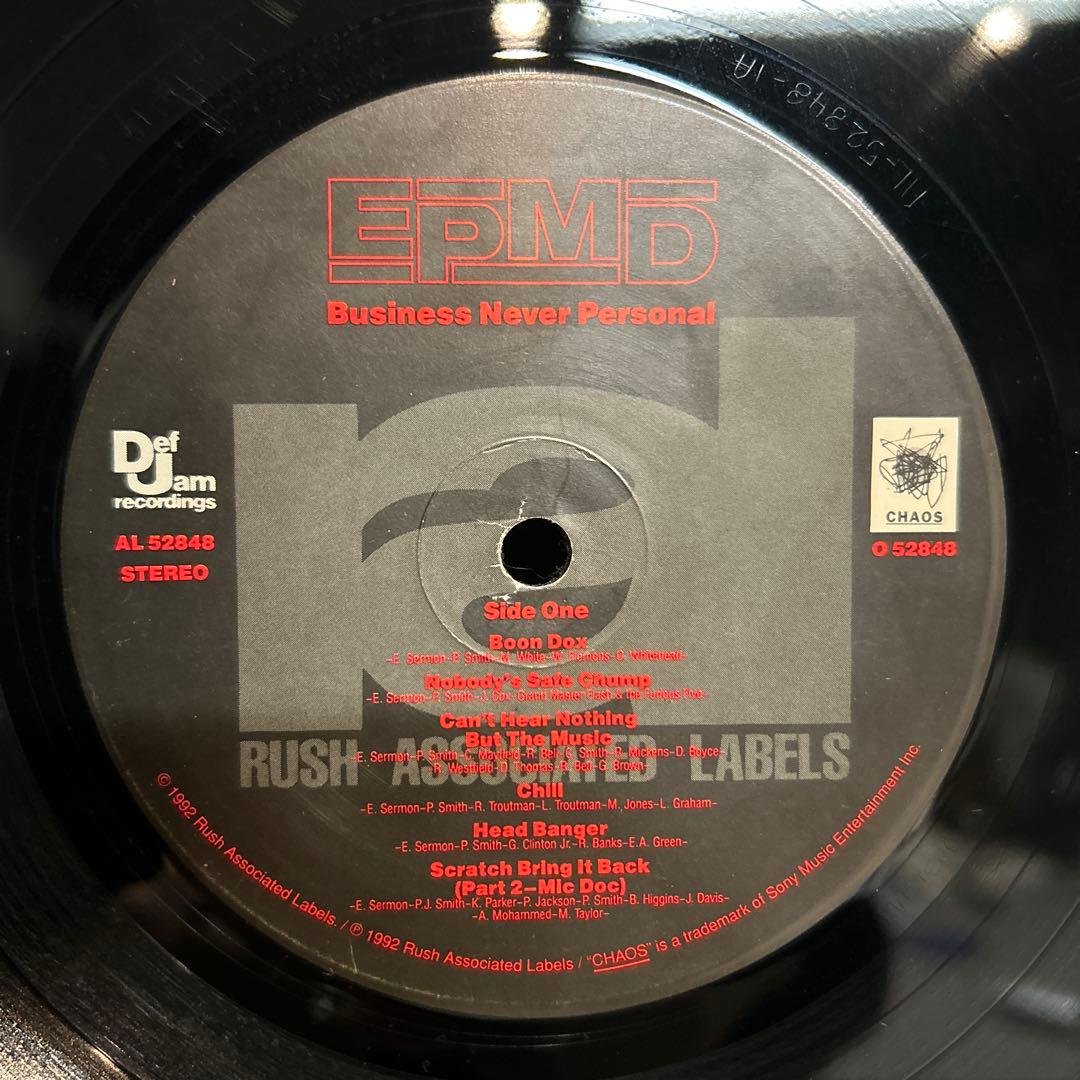 洋楽 epmd / business never personal