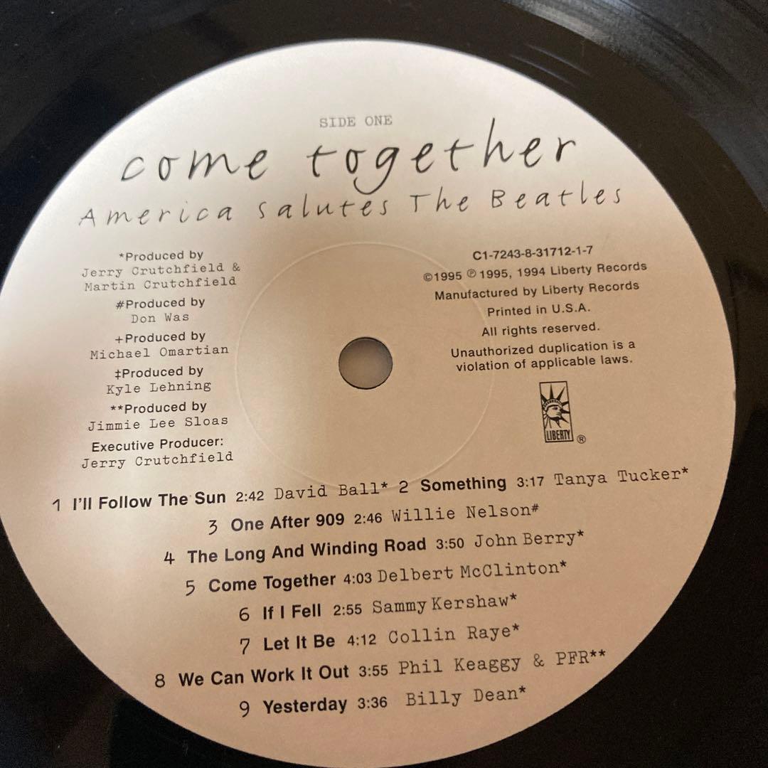 カントリー歌手によるThe Beatlesのカヴァーアルバム/レア盤LPレコード