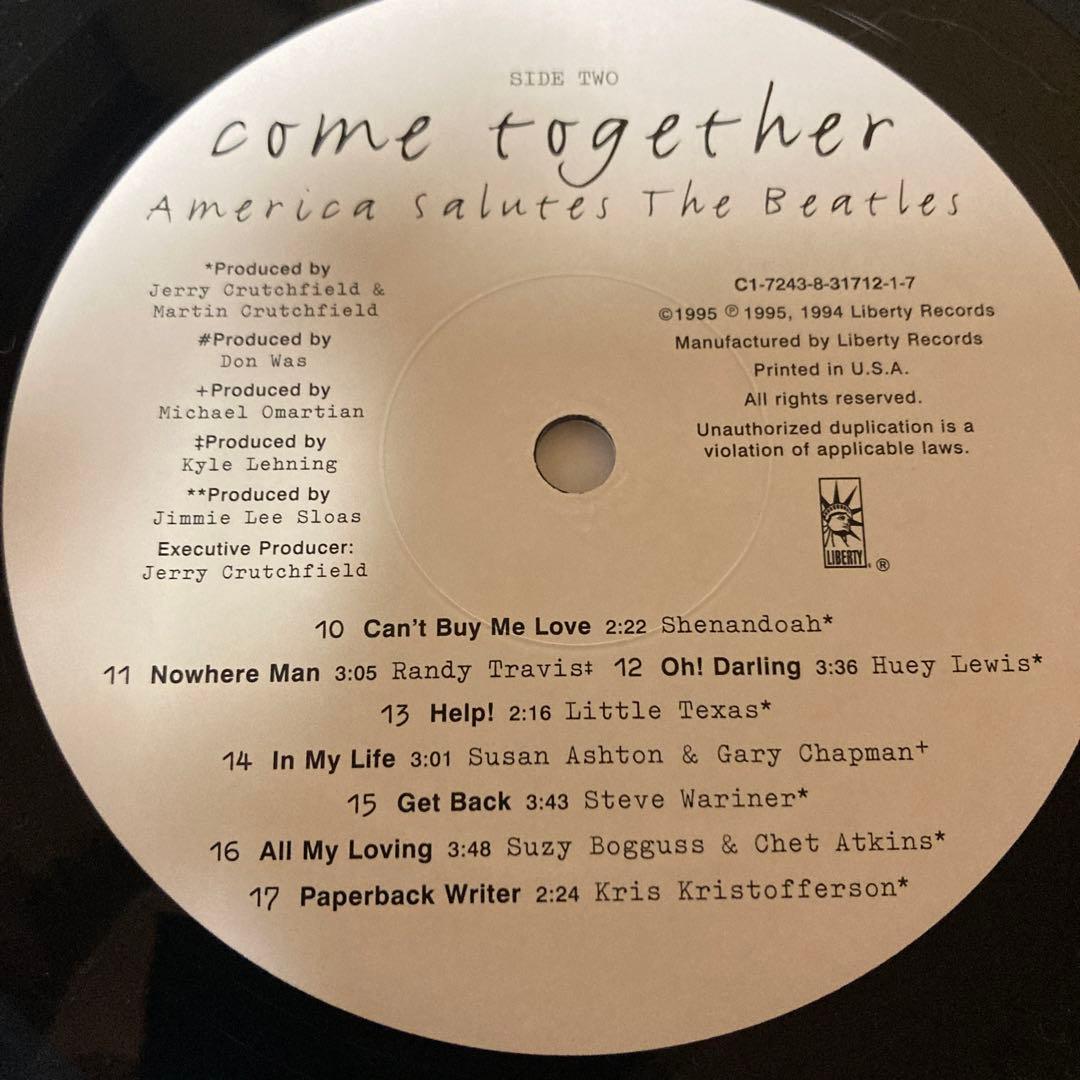 カントリー歌手によるThe Beatlesのカヴァーアルバム/レア盤LPレコード