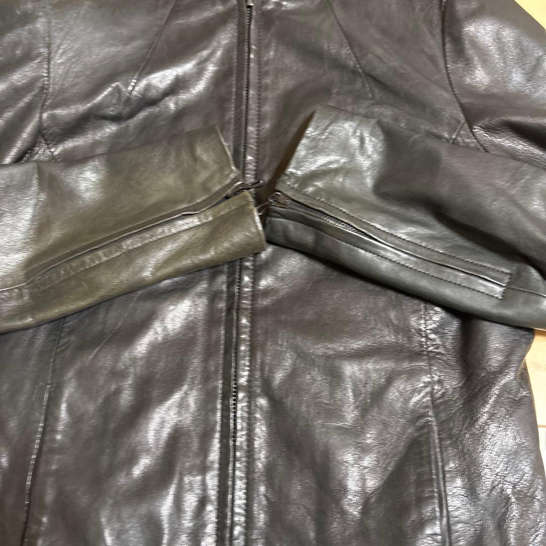 エストネーション　ブラック レザージャケット