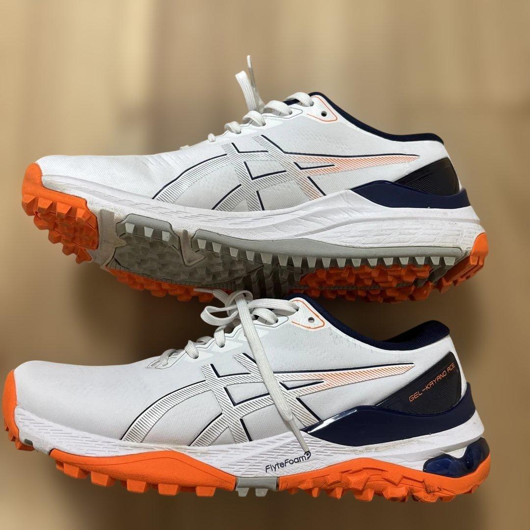 アシックス　ゴルフシューズ　27.5 メンズ　asics