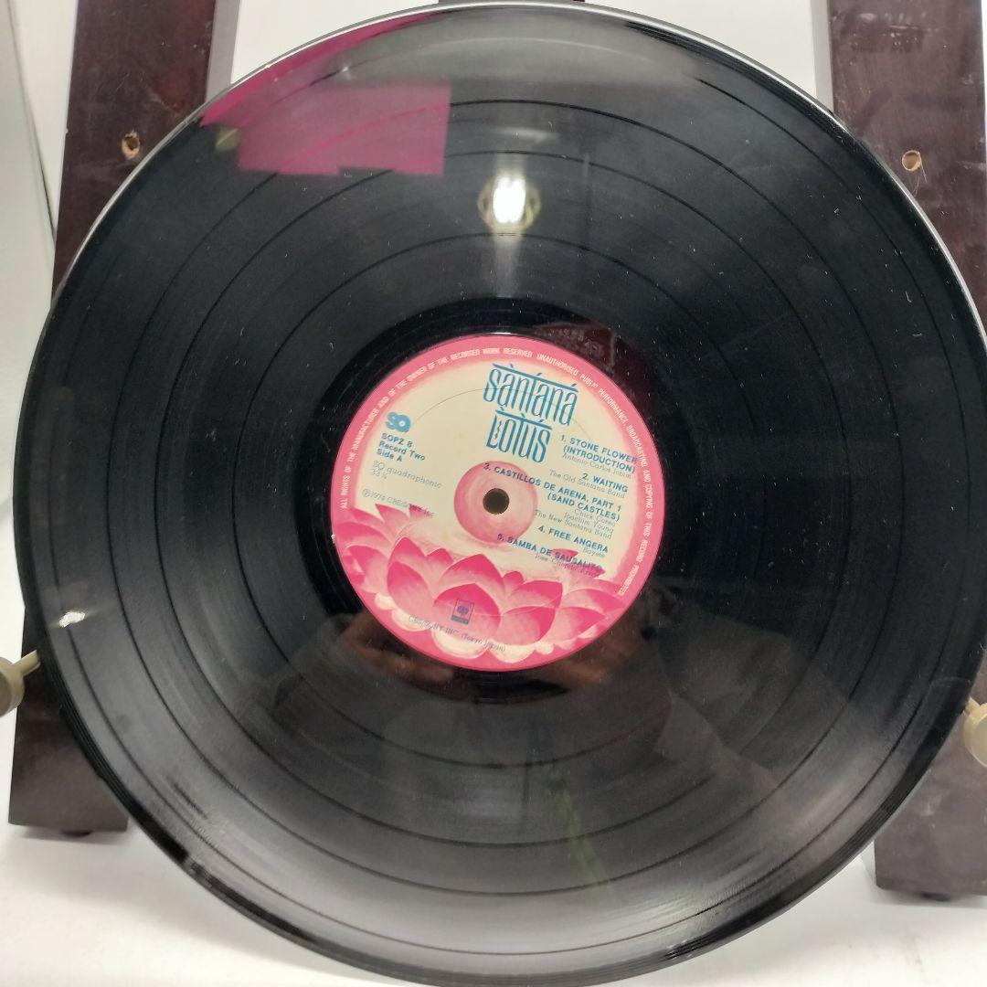 Santana ‎Lotus 3LP　レコード