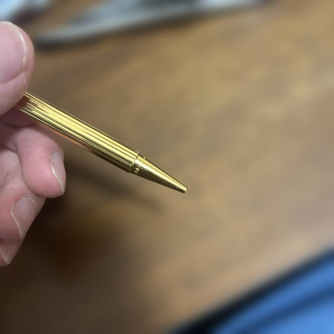 カルティエ Cartier ボールペン ゴールド インク切れ