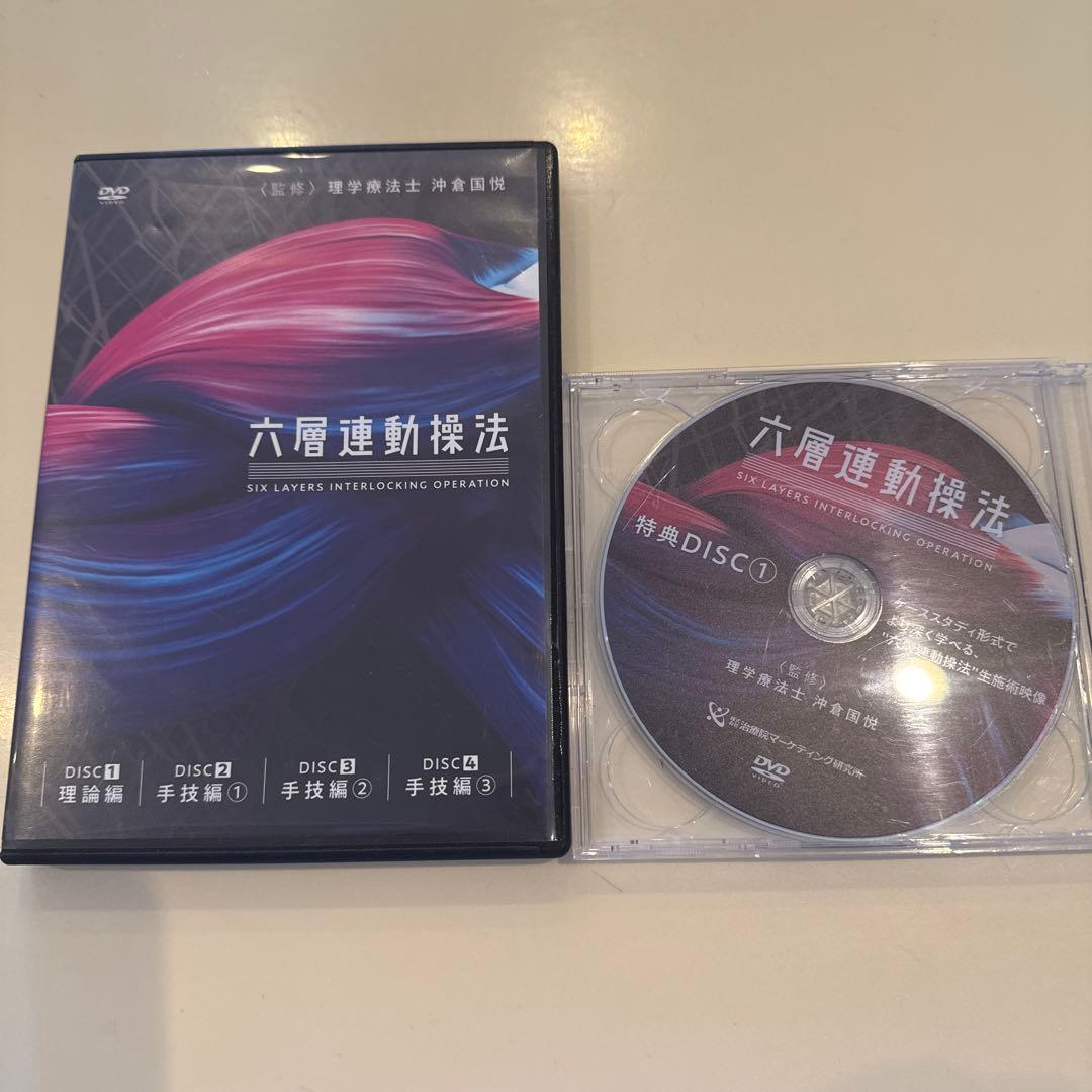 六層連動操法 DVD 4枚組　特典DISC①②付き