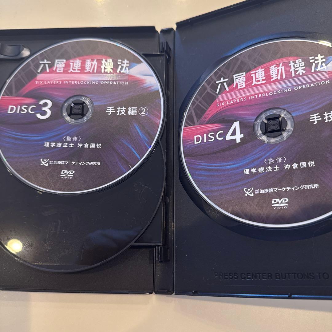 六層連動操法 DVD 4枚組　特典DISC①②付き