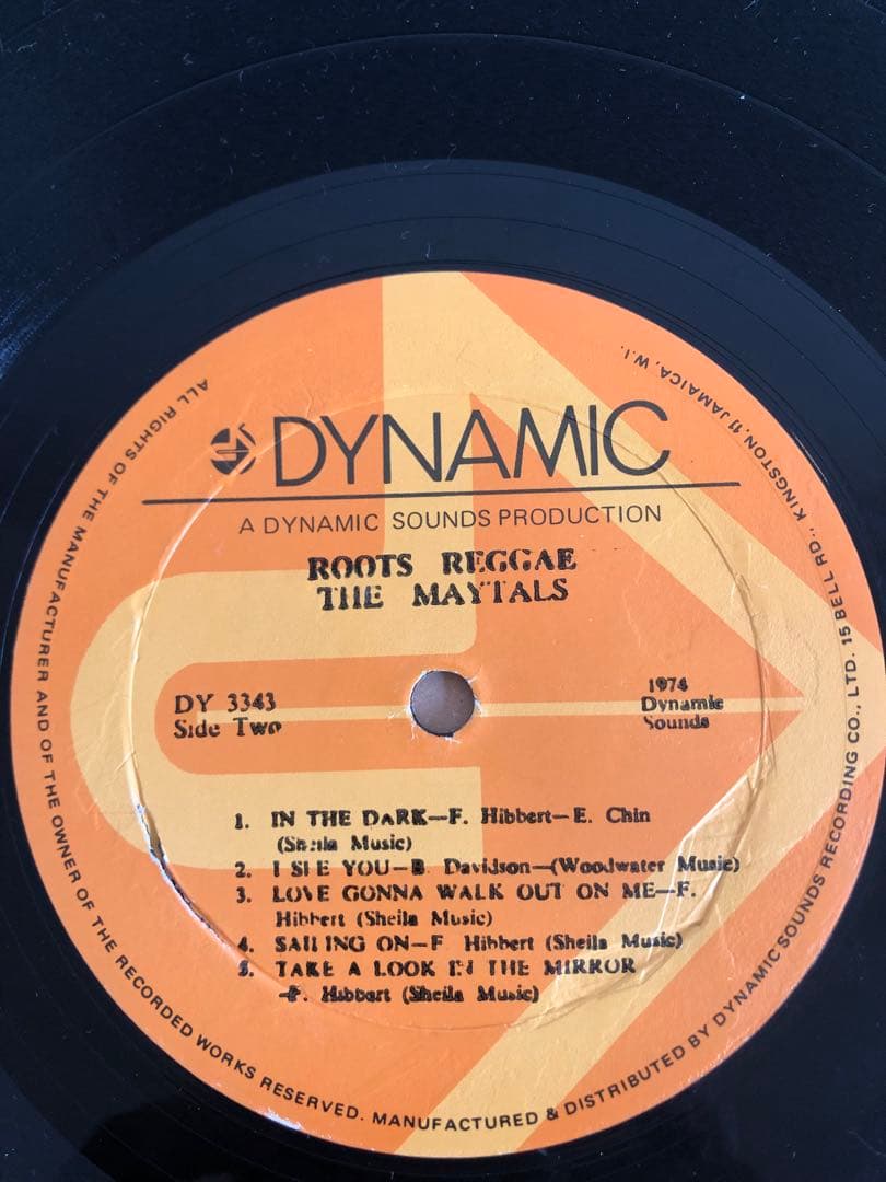洋楽 ROOTS REGGAE Toots & the Maytals