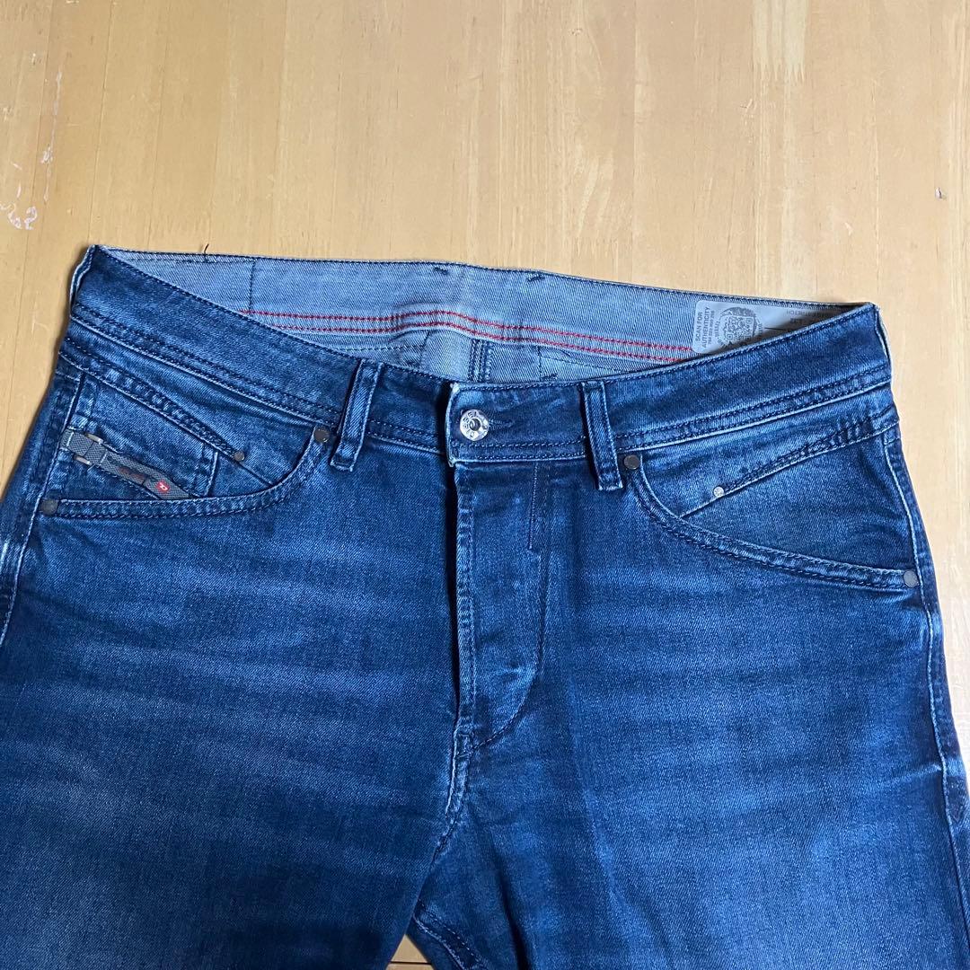 【美品】 DIESEL BELTHER 084SY W32 ストレッチ デニム