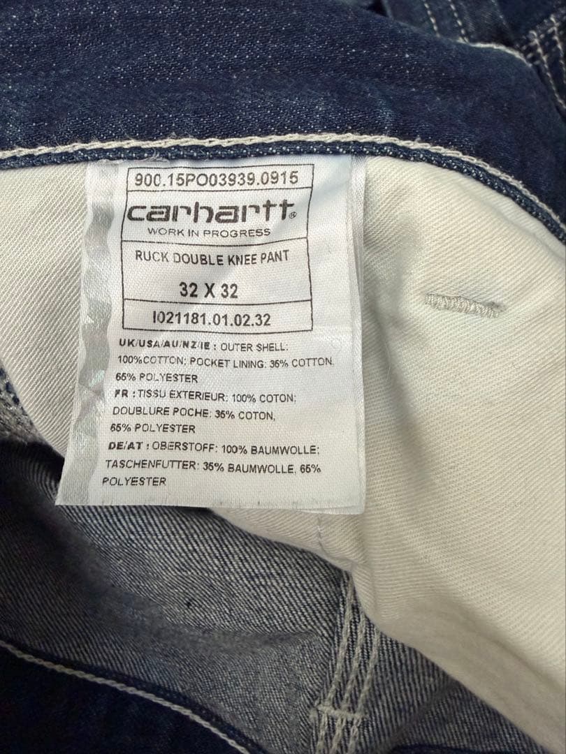 Carhartt WIPダブルニーデニム W32