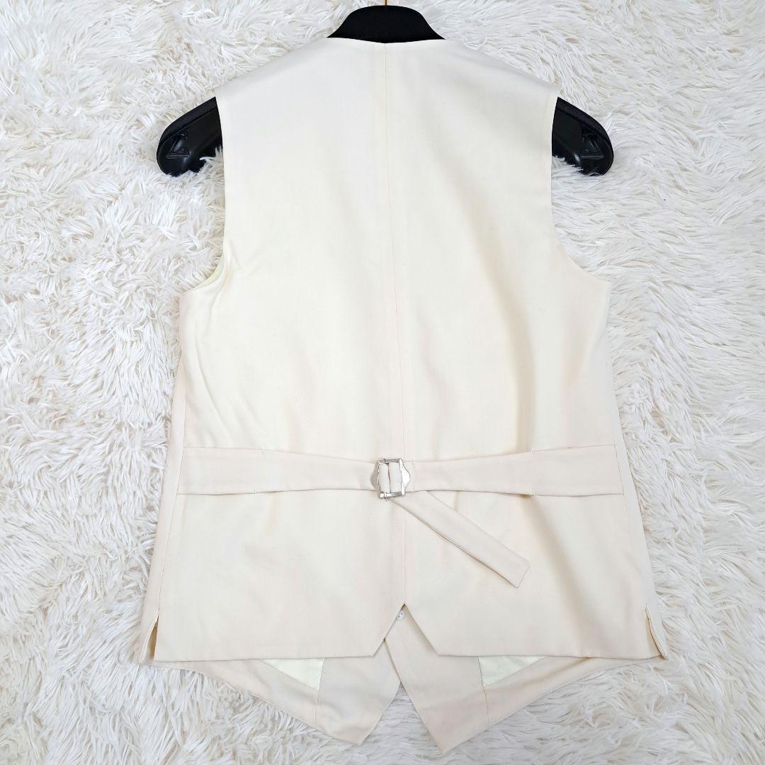 【未使用級】Madison Blue SLIM FIT VEST PEARL