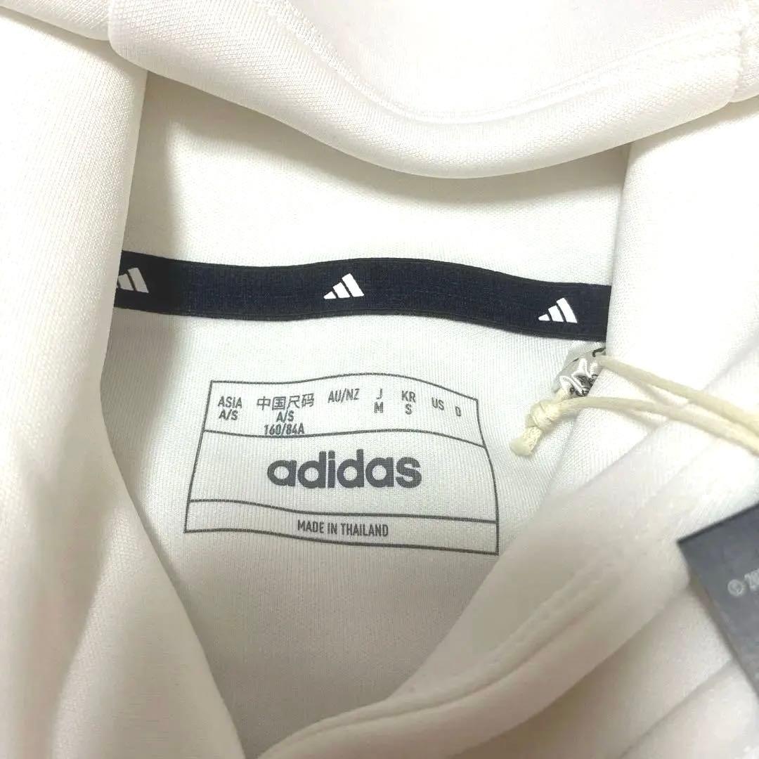 【新品半額】定2.8万！アディダス ゴルフセットアップ M 白✨ダンボールニット