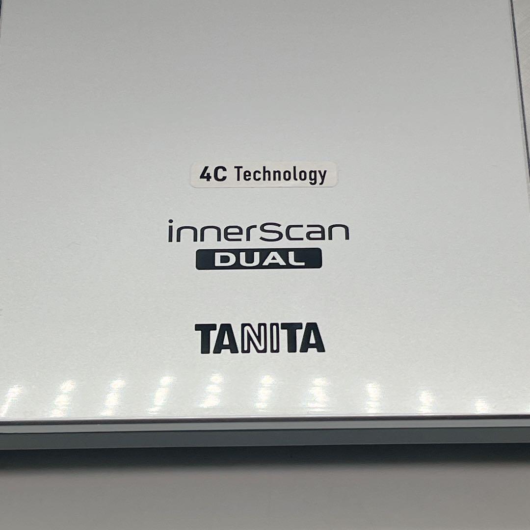 【電池付き】タニタ デュアルタイプ体組成計 インナースキャンシルバー2024年製