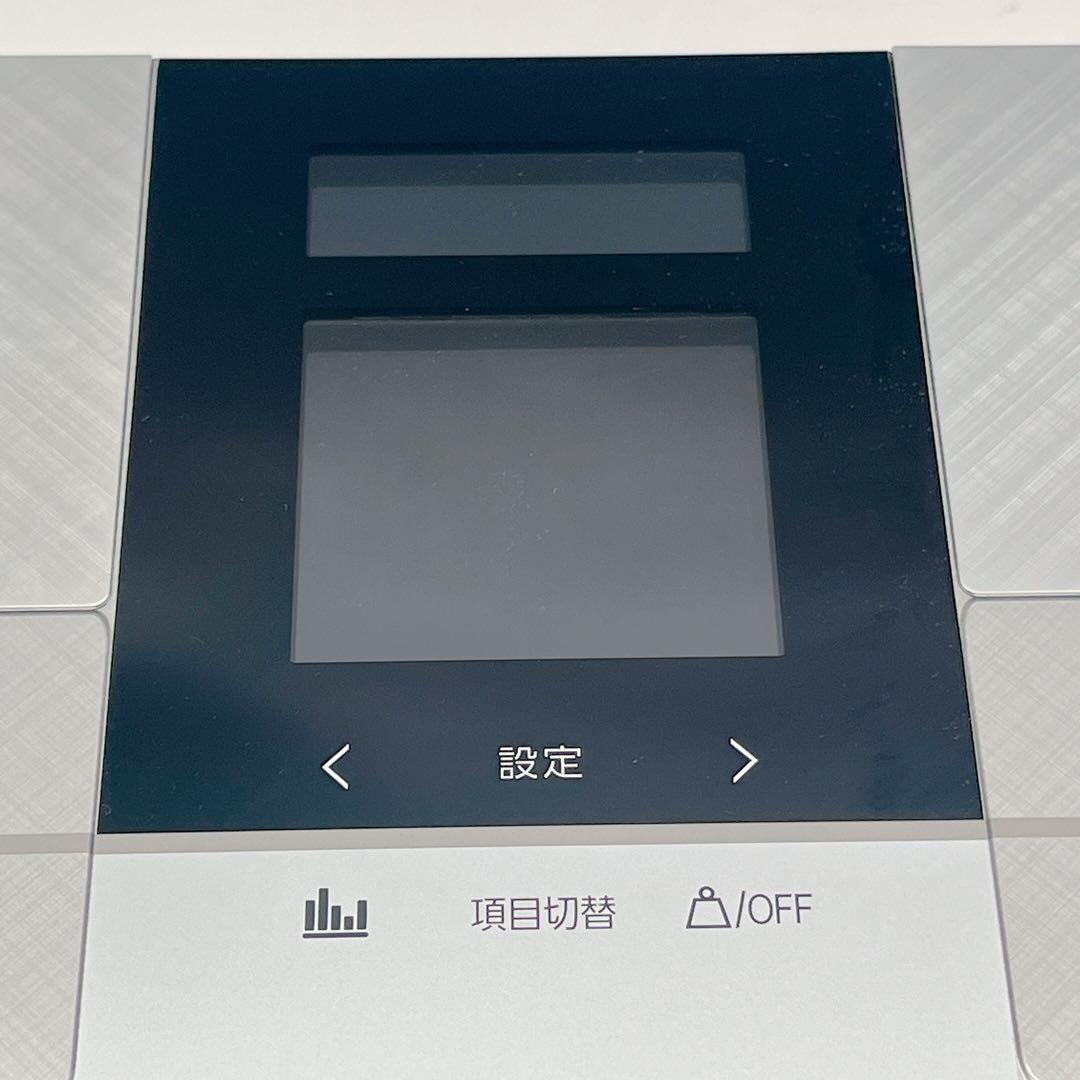 【電池付き】タニタ デュアルタイプ体組成計 インナースキャンシルバー2024年製