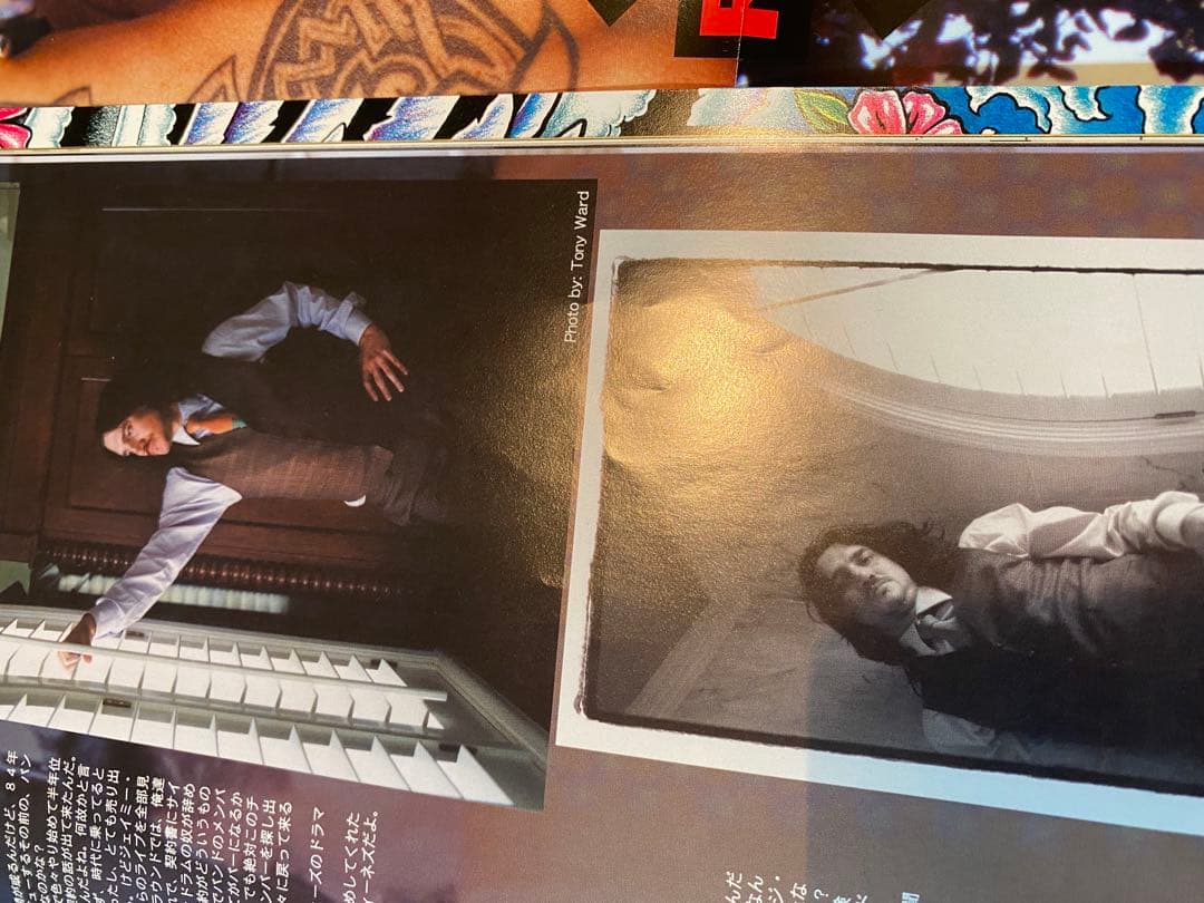 レッチリ2002年発行 TATTOO ENERGY JAPAN ポスター付き