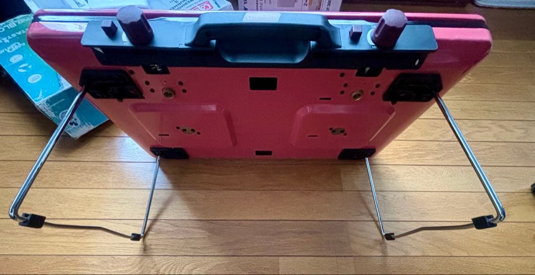 Coleman ツーバーナーコンロ ピンク