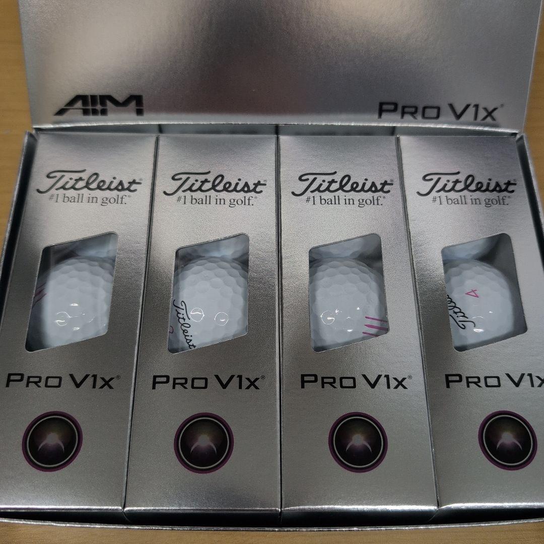 ProV1x AIM Enhanced pink 限定1ダース