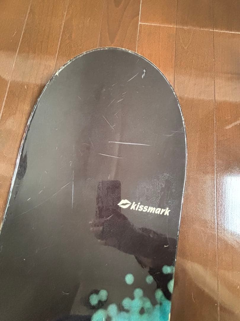 kissmark スノーボード 板143㎝ビンディング付き