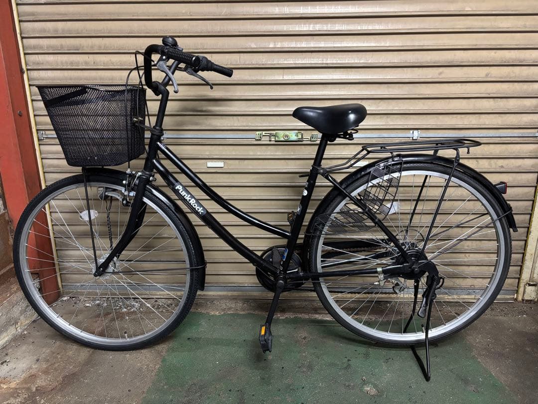 『大阪市内無料配達』中古自転車　27インチ　オートライト　変速付き