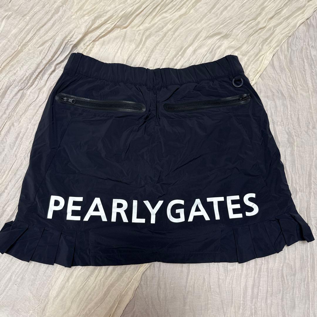 PEARLY GATES 秋冬　ネイビー スカート サイズ0