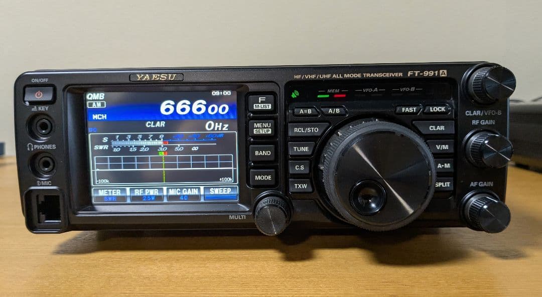 YAESU FT-991A 八重洲無線 HF/VHF/UHFトランシーバー