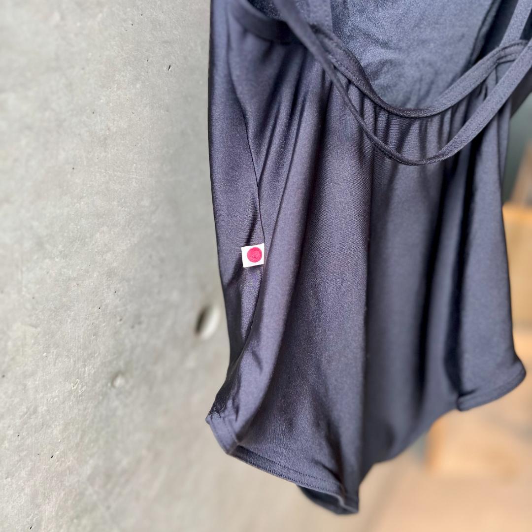 YUMIKO レオタード Heather ヘザー オールブラック Mサイズ