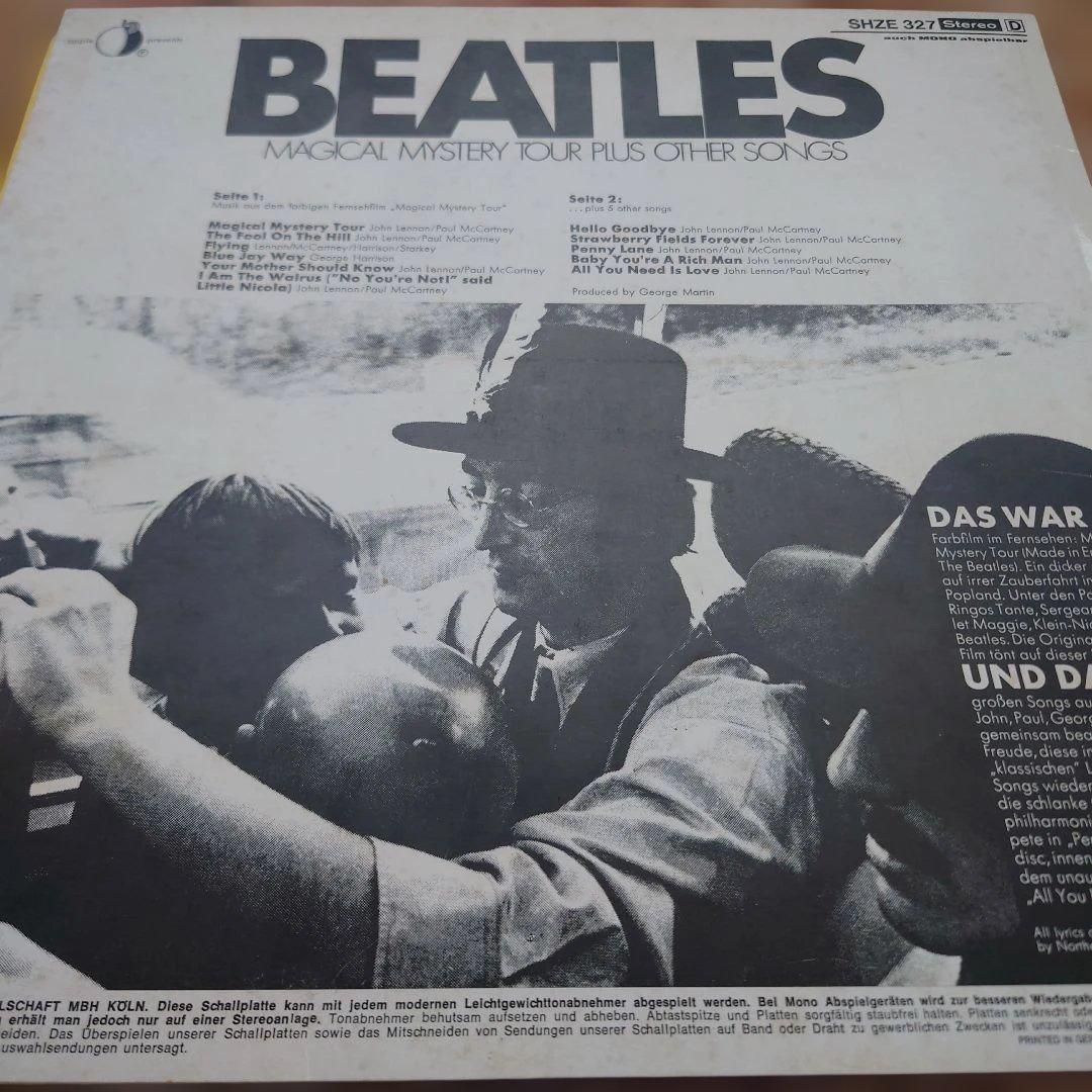 ドイツ初回LP盤BEATLES MAGICAL MYSTERY TOUR