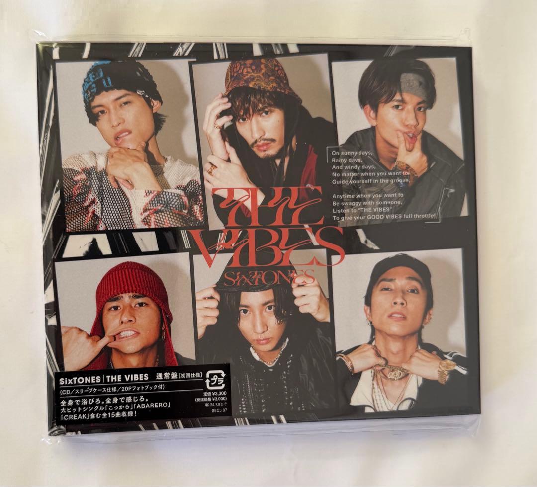 SixTONES 4thアルバム　THE VIBES