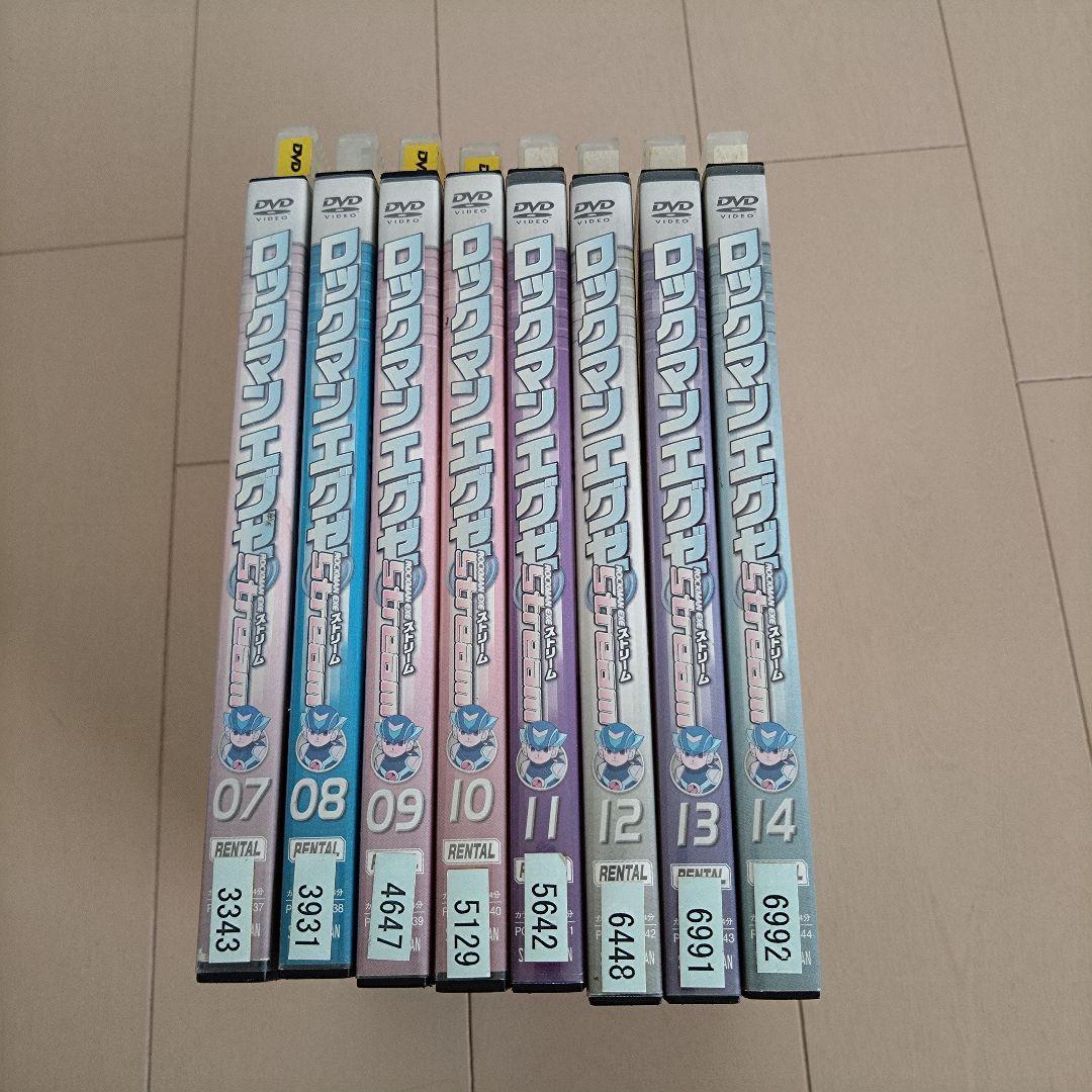 【レンタル落ち】ロックマンエグゼ ストリーム DVD 7巻〜14巻