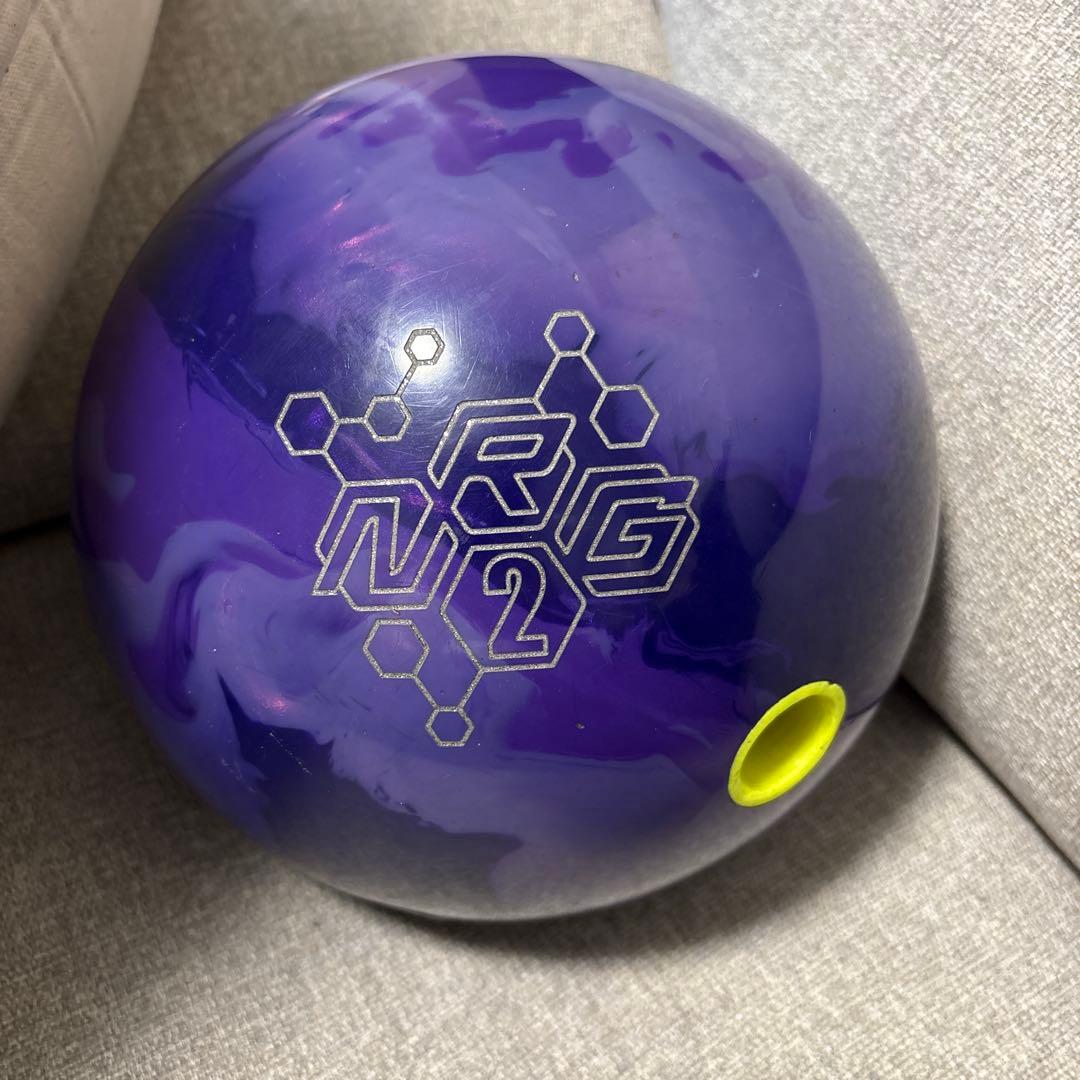 ボウリングボール スターゲート ストーム パープル　15ポンド
