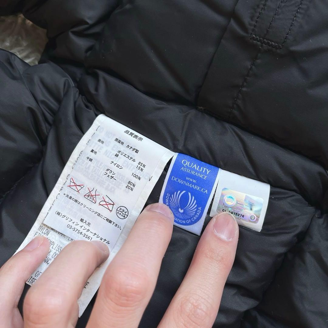 美品✨  ダウンベスト ブラック XS 3339jmd