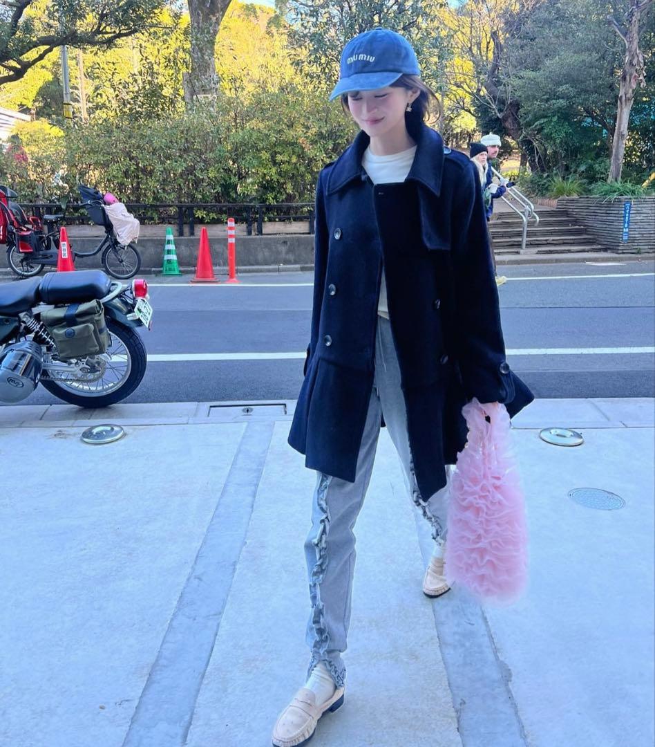 Bibiy. VICTORIA COAT ネイビー