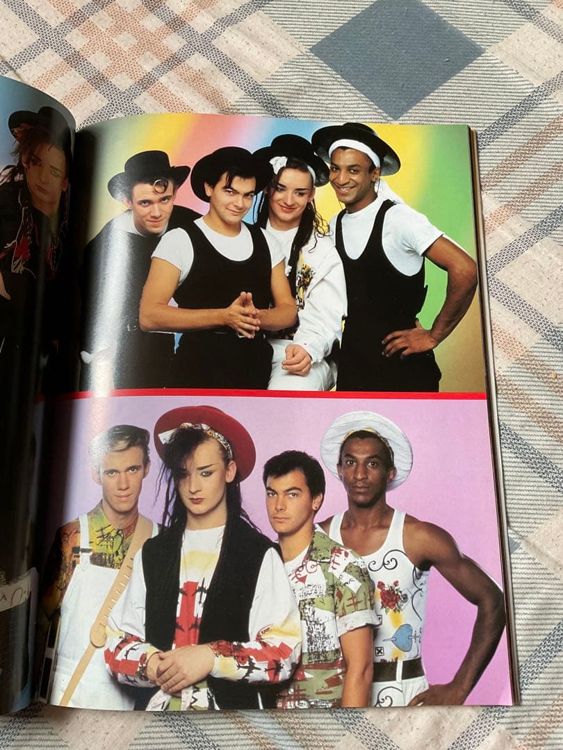 1984年 BOY E・CULTURE CLUB（ボーイ・ジョージ）。