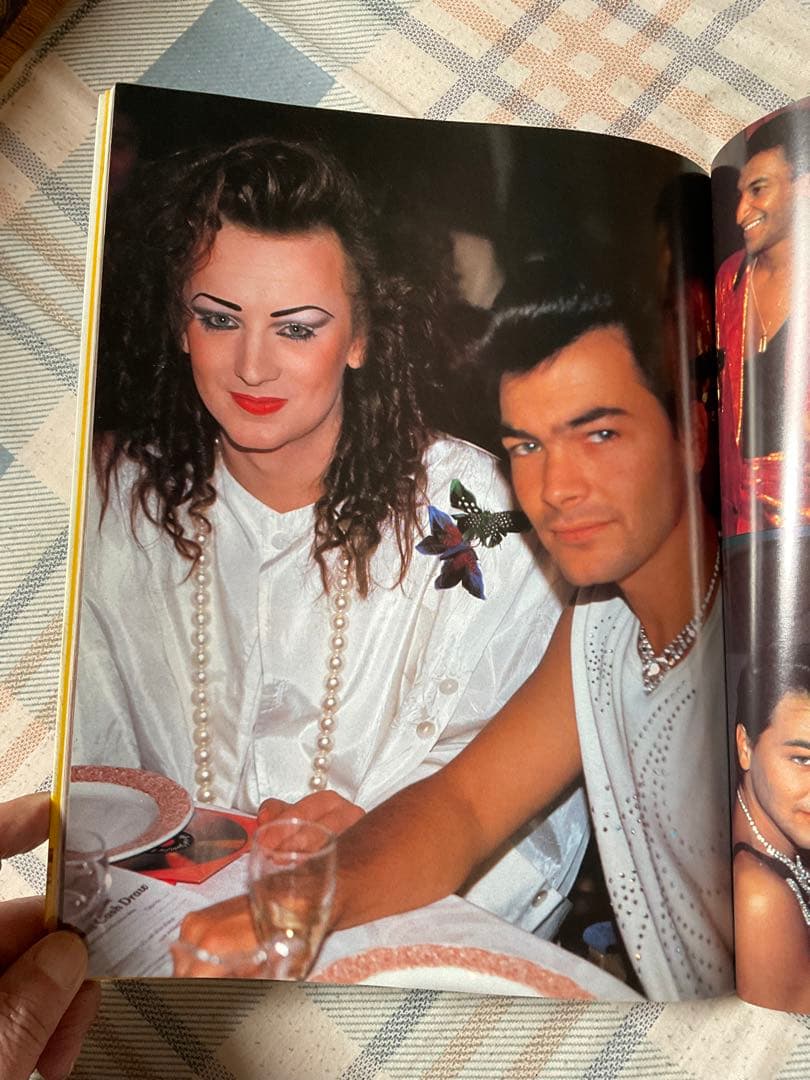 1984年 BOY E・CULTURE CLUB（ボーイ・ジョージ）。