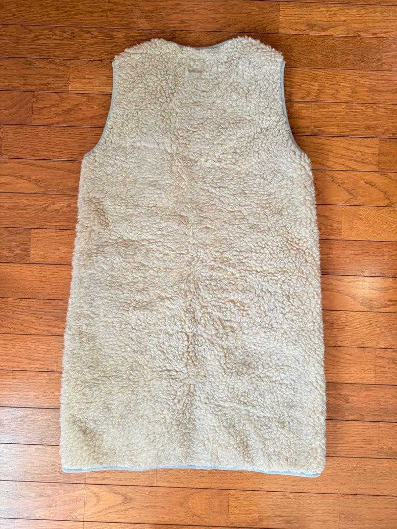 極美品　COLD BREAKER ロングベスト　XS ベージュ