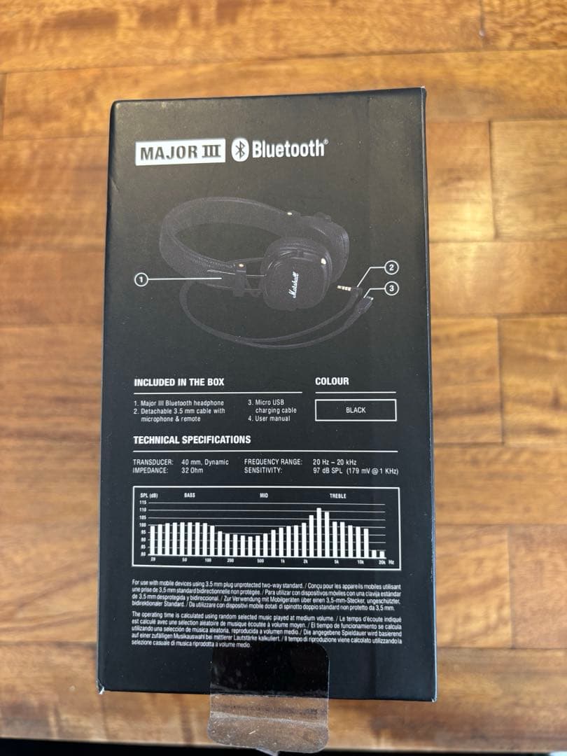 Marshall Major Ⅲ ワイヤレスヘッドホン
