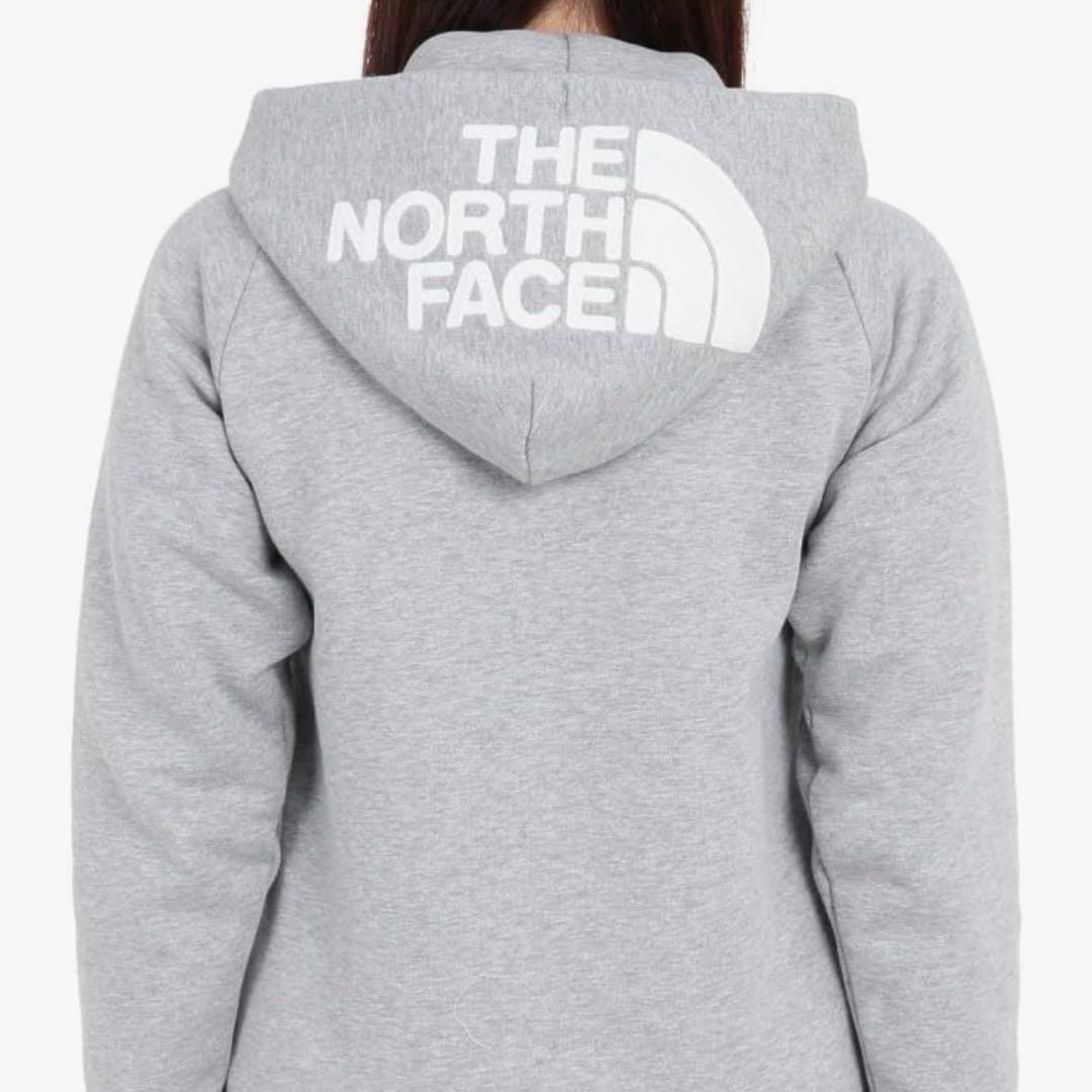 【2525】THE NORTH FACE グレー パーカー L