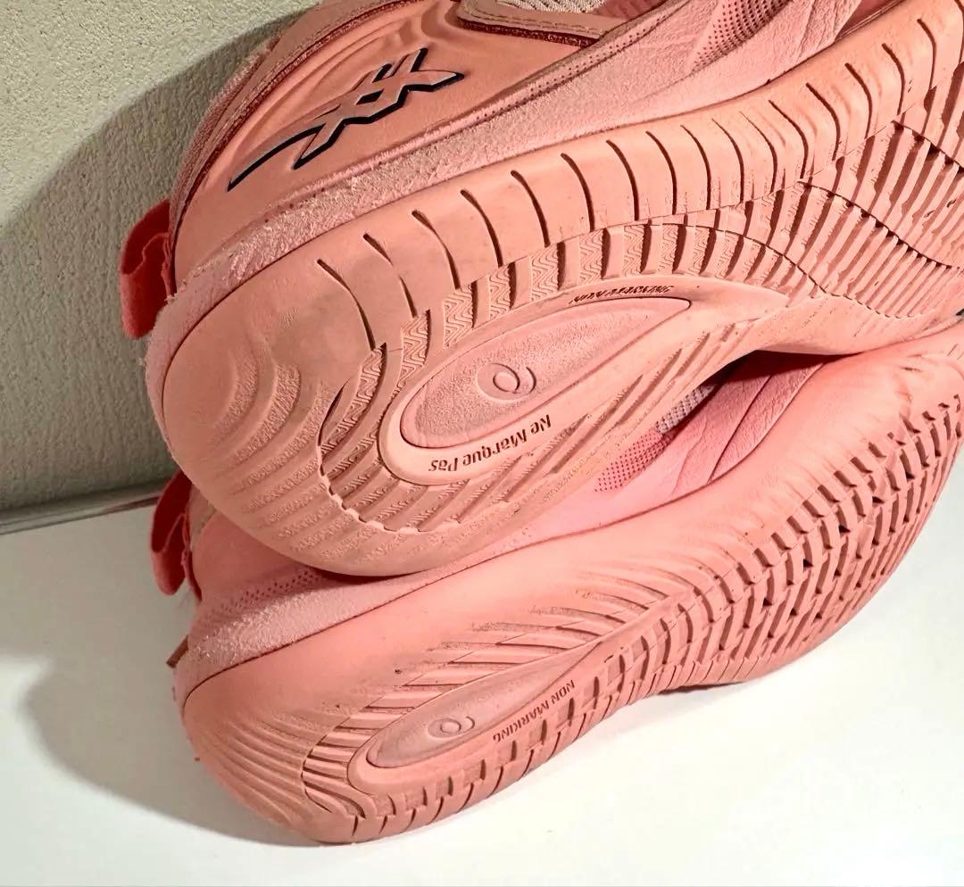 asics バスケットボールシューズ ノバサージ3ピンク　インソール新品