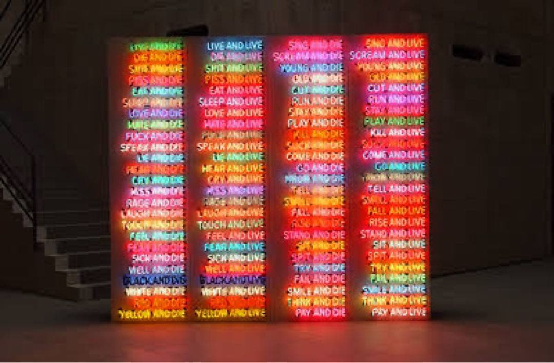 アートブック ブルースナウマン Bruce Nauman LIVE OR DIE