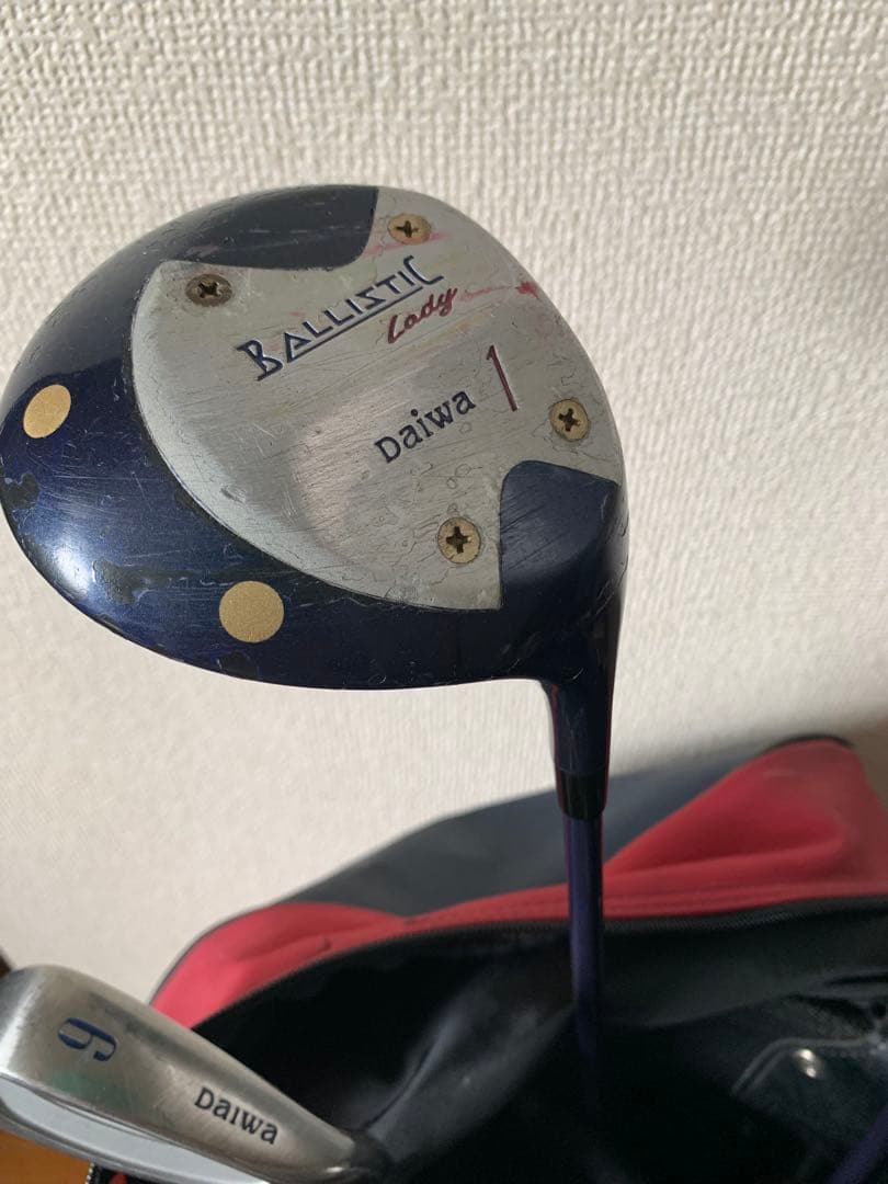 レディースゴルフクラブ10本セット Daiwa バックENRICO COVERI