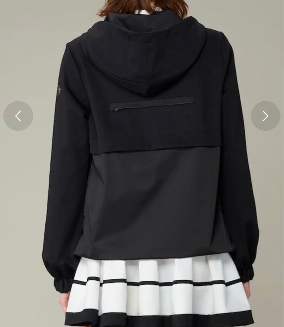 LANVIN SPORT チュニック丈プルオーバーブルゾン