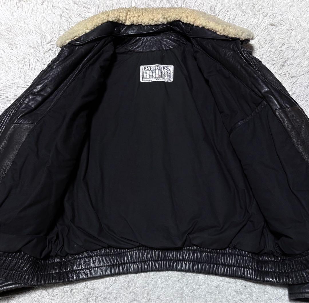 ジャケット・アウター 90s vintage flight jacket black y2k